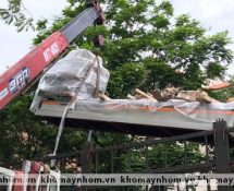 Chuyển máy sản xuất cửa nhôm tại ngoại thành Hà nội 5
