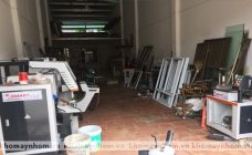 Chuyển máy làm cửa nhôm Phú Xuyên 5