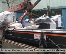 bàn giao máy sản xuất cửa chùa hương hà nội