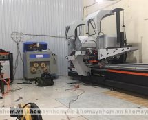 bàn giao máy sản xuất cửa nhôm hải phòng hà nội vĩnh phúc