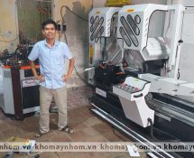 bàn giao máy sản xuất cửa nhôm vĩnh phúc hà nam quảng ninh