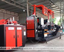 bàn giao máy gia công cửa nhôm vĩnh yên vĩnh phúc