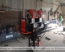 lắp đặt máy gia công cửa thanh miện hải dương