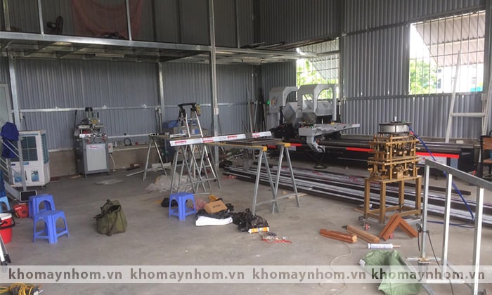 máy làm cửa nhôm yên bái hà nội