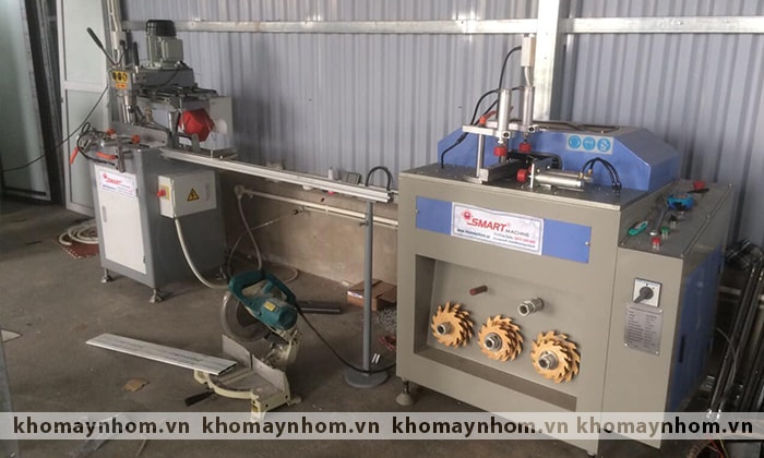 máy làm cửa nhôm yên bái hà nội