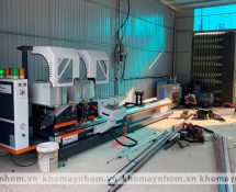 máy sản xuất cửa nhôm thiệu hóa thanh hóa