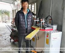 máy gia công cửa nhôm hà nội thái bình ninh bình hà tĩnh