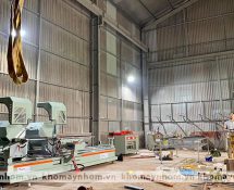 máy sản xuất cửa nhôm thanh miện hải dương