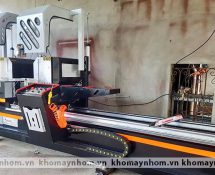máy sản xuất cửa nhôm kiến xương thái bình